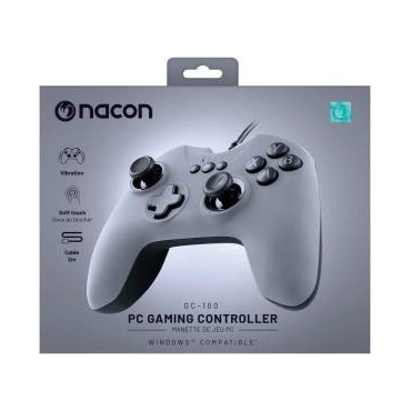 GC-100 Grigio Nacon per PC - Controller Gaming - Nacon