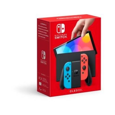 Switch OLED Red-Blue - Console - Nintendo