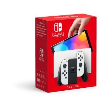Switch OLED White - Console - Nintendo