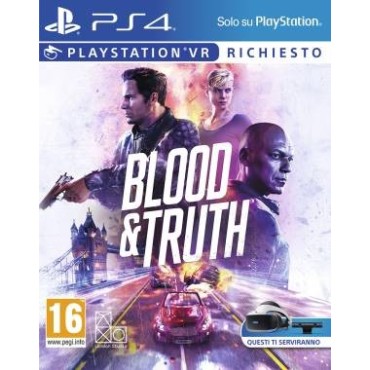 Blood & Truth VR - Gioco PS4 - Sony Computer Ent.