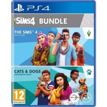 The Sims 4 + The Sims Cats And Dogs Bundle Eu - Gioco PS4 - Electronic Arts